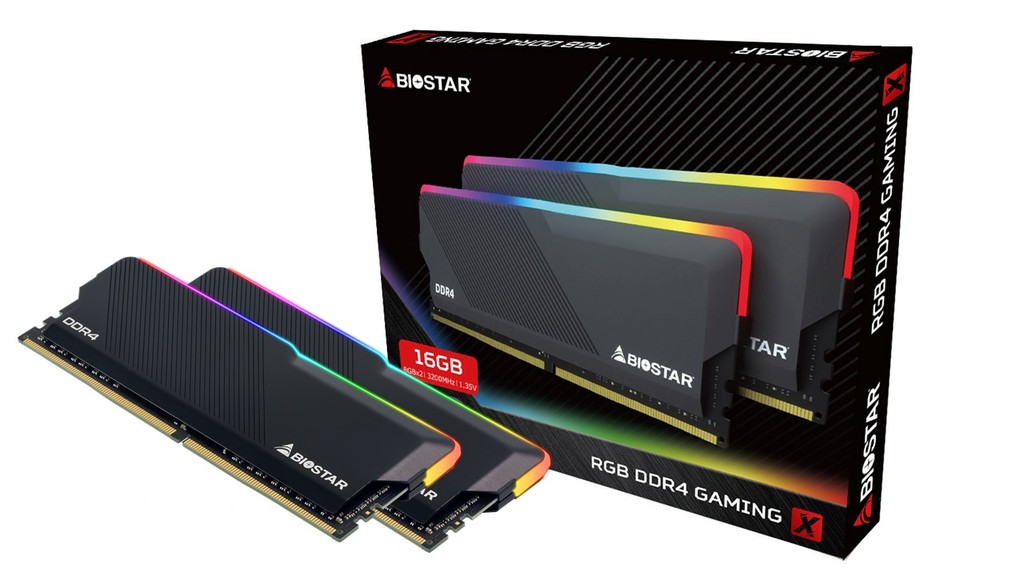 RGB DDR4 GAMING X 16GB 3200MHz :: Maus :: BIOSTAR